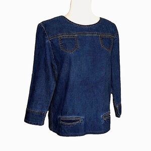Soeur denim Voyelle shirt